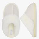 Besroad Winter Fuzzy House Slippers Sandals Plush Faux Fur Fluffy Flats Slippers Warm Slide Shoes for Women, Size 38-39
