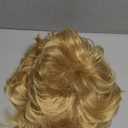 Baruisi Men Wigs Short Blonde Wig Synthetic Heat Resistant Natural Halloween Cosplay Hair