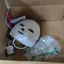 NEWKEY 4D LED Red Face Mask Light Therapy Women MOM wife GIFT, 630nm Red Light Therapy for Face Wrinkle, 465nm Blue Light Therapy Mask for Acne, Real 150LEDs,450 LED Chips, 10 Min auto Off,Plug in
