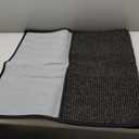 BEQHAUSE Dirt Trapper Door Mat 24" x 36", Non-Slip Washable Doormats Entrance Mat, Dirt Resistant and Absorbent Welcome Mat, Low Profile Floor Mats for Front Back Door and Entryway, Black