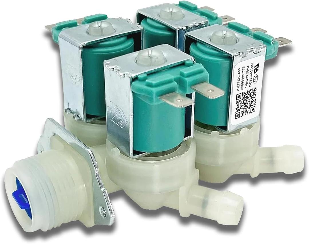 WF45K6500AV WF45H6300AG WF45H6300AW WF42H5400AF Washer Cold Water Inlet Valve Fit for sam-sung WF405ATPASU WF42H5600AP WF42H5400AW WF45K6500AW WF45H6300AW