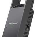 BrosTrend AC1200 WiFi to Ethernet Adapter with Gigabit Port, Dual Band Universal WiFi Bridge for Printer, PC, PlayStation, Xbox, Smart TV, Blu-Ray Player, DVR etc. Wireless to Wired Ethernet Adapter