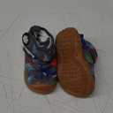 BARERUN Barefoot Baby Boys Girls Boots Warm Winter House Shoes for Toddler Girls Boys Waterproof Fleece Kids Snow Boots Faux Fur Infant Booties Walking Shoes for Indoor Outdoor (2-2.5 Years Toddler, Grey Dinosaur)