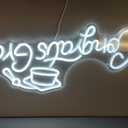 Congrats Grad Neon Sign 25.31x 9.64Inch large Graduation Neon Sign for Backdrop Grad Led Sign Graduation Light Up signs Neon Light With Graduation Cap Scroll for Class Of 2026 Party Celebrations