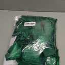 MCEAST 10 Large Green Ribbon Cabinet Door Bows for Christmas Festive Party Supplies, 10 x 87 Inches