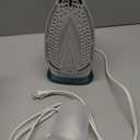 Burst steam Iron for Clothes - 1500W Iron with Ceramic Coated Soleplate, Rapid Heating, Self-Cleaning, Auto-Off, 11.84oz Water Tank, Precise Thermostat, Home Use Green