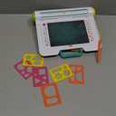 Fisher-Price Preschool Toy Learn & Doodle Desk Mess-Free Writing & Drawing Tablet with LCD Screen for Travel Creative Play Kids Ages 3+ Years