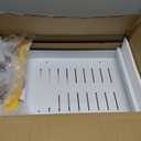 2Pack Pull out Cabinet Organizer, 21"Deep, Heavy Duty Full-extension Slide out Drawers for Kitchen Cabinet, Roll out Shelf Storage with Nano Adhesive for Pots, Bathroom, Pantry, Home, White