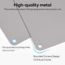 Metal Door Kick Plate for Bottom of Door, 8 x 34 Inches Strike Plates with Screws, Exterior/Interior Door Protection Plate, Door Plate for Decor Avoid The Door from Kicking