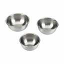 GoodCook Touch Stainless Steel Bowl Set - Silver, 3 pc