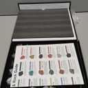 Rock Collection for Kids - 30 Pcs Rocks, Gemstones & Crystals Kit with Learning Guide,Mineral Education Set Geology Science STEM Toys, Earth Science Activity,Gifts for Boys & Girls