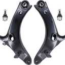 NewYall Front Left and Right Lower Suspension Control Arm with Ball Joints for Subaru Impreza 2008-2011 Legacy Outback 2005-2009