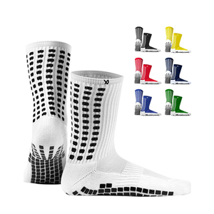 Lux Dual Grip Socks - Soccer Grip Socks for Men and Women. GripArray Performance & Comfort