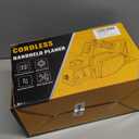 15000 RPM Cordless Handheld Planer Compatible with DeWalt 20V Battery 3-1/4 Inch Electric Planer - Power Hand Wood Planer for Woodworking, Carpentry, and Home DIY (No Battery) (Yellow)