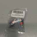 Assembled Differential 30T 0.8Mod for ARRMA 1/18 Granite GROM, Typhon GROM, 1/14 Mojave GROM, 1/12 Losi AWD RC Racecar, RC Front & Rear Universal Upgraded Metal Differential 2Pcs (Black/Red)