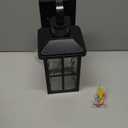 Motion Sensor Outdoor Porch Light: Dusk to Dawn Weatherproof Exterior Wall Lights Fixture, Black Outside Coach Lamp for House Garage Patio Front Door