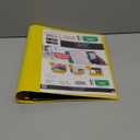 Five Star 1-1/2 Inch 3 Ring Binder, View Binder, Customizable Cover, Color Selected for You, 1 Count (26146)