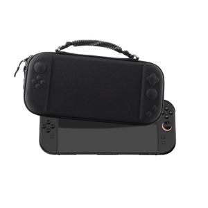 YONMOTTO Slim Carrying Case for Nintendo Switch 2 (2025), Lightweight Protective Hard Shell Portable Travel Case with 12 Game Card Slots & Screen Protector Mat (Black)