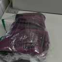 XLLAIS Women's Faux PU Leather Bodycon Maxi Dress Sexy Boatneck Tank Long Dresses (Grape, Medium)