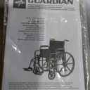 Medline Lightweight Wheelchair for Adults With Swing-Back, Desk-Length Arms, Elevating Leg Rests; 18W" x 16"D Seat