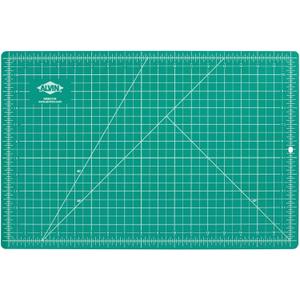 ALVIN GBM Self-Healing Cutting Mat 12 x 18 inch | Double-Sided Green/Black | 5-Layer Gridded Surface for Arts, Crafts and Sewing - Model GBM1218