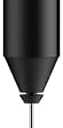 Bonsenkitchen Powerful Milk Frother for Coffee, Fast Handheld Drink Mixer with Stainless Steel Whisk, Battery Operated Hand Frother Stirrer Wand-Black