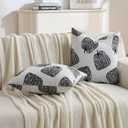 FUTEI Fall Pumpkins Throw Pillow Covers 12x20 Inch Set of 2,Soft Faux Cashmere Lumbar Pillow Cases for Autumn Thanksgiving Holiday Home Decorations