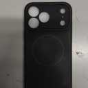 Miracase Magnetic for iPhone 17 Pro Max Case, Compatible with MagSafe, Integrated Silicone Camera Control Cover, 3.0mm Thicken Shockproof Drop Protection Phone Case for 17 ProMax, Black