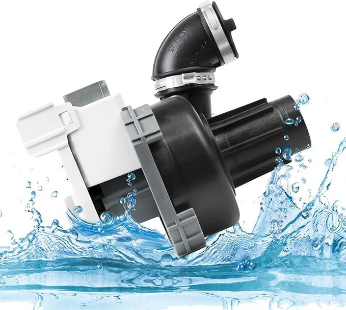 Upgraded W11084656 Circulation Pump for Whirlpool Kenmore Kitchen aid Amana Dishwasher fit WDT730PAHZ0 WDT750SAHZ0 WDTA50SAHZ0 Dishwasher Pump Motor Assembly Replacement Part W10854710, W10805387
