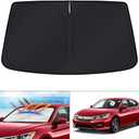 KUST Windshield Sun Shade for Honda Accord 2013 2014 2015 2016 2017 Custom Fit Sunshade Foldable Sun Visor Protector Blocks UV Rays Keep Your Car Cooler