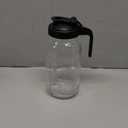 Mason Jar Pitcher  Airtight & Leakproof Glass Pitcher with Lid, Perfect for Storing Breastmilk, Cold Brew, Sun Tea, with Easy-Pour Spout Lid. 4 Cups. 2 Pints