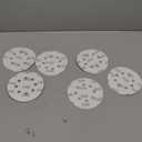 100 PCS 5 Inch Sanding Discs Hook and Loop Sandpaper for Random Orbital Sander 60 Grit