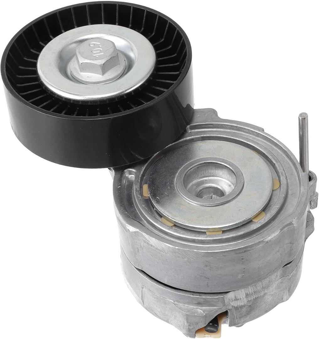 Belt Tensioner Drive Belt Tensioner Pulley Assembly for Audi A4 2.0L A/T Quattro Premium Plus Sedan 2016 No.06E903133R Metal 1 Pc