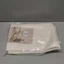 OTOSTAR Linen Throw Pillow Covers Set of 2 Decorative Square Pillowcases Cushion Covers 22x22 Inch for Home Decor Sofa Bedroom Car 55 x 55 CM Cream White/Beige