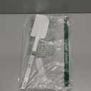 Rubbermaid Commercial Products Scraper Spatula/Food Scraper 13.5-Inch Dishwasher Safe White Heavy Duty Rubber Silicone Spatula for Resturant/Home Cooking/Baking