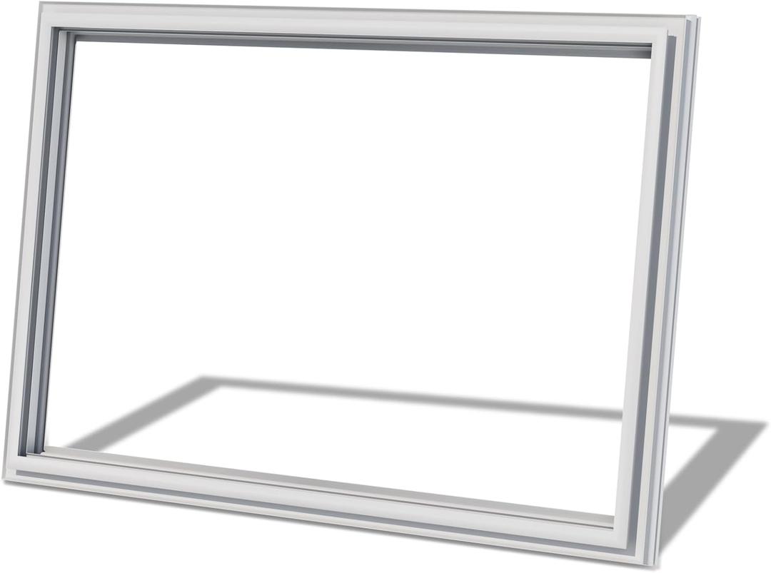 Upgraded 28.66"x18.11" 242193209 Refrigerator Freezer Door Gasket Replacement Compatible with frigidaire kenmore crosley fridge Seal Refrigerator Gasket PS9493821 AP5807083 EAP9493821 3513465 Gray