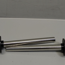 Tandefio 2 Pcs Universal Sink Overflow Pipe Stainless Steel Sink Stopper Strainer Pipe Overflow Plug Bathroom Pipes Fittings for Commercial 1", 1-1/4", 1-1/2" Drain