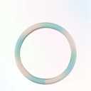 Steering Wheel Gradient Car Steering Wheel Cover Comfortable Hand Feel， All Seasons Universal Handle Cover(Color:Gradient blue1)