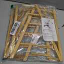 2 Pack Plate Stands For Display,Wooden Plate Holders for Displaying,5-Tier Craft Show Display Stands For Tabletop Book, Artwork, Photo, Puzzle, Magazine and Platter