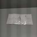 Home Wall & Door Handle Stopper 3", Set of 8, White