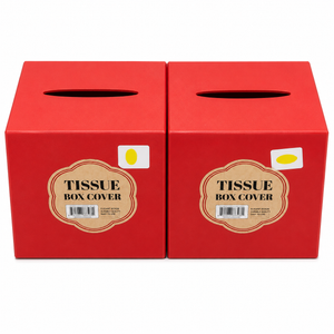 2 x Tissue box cover