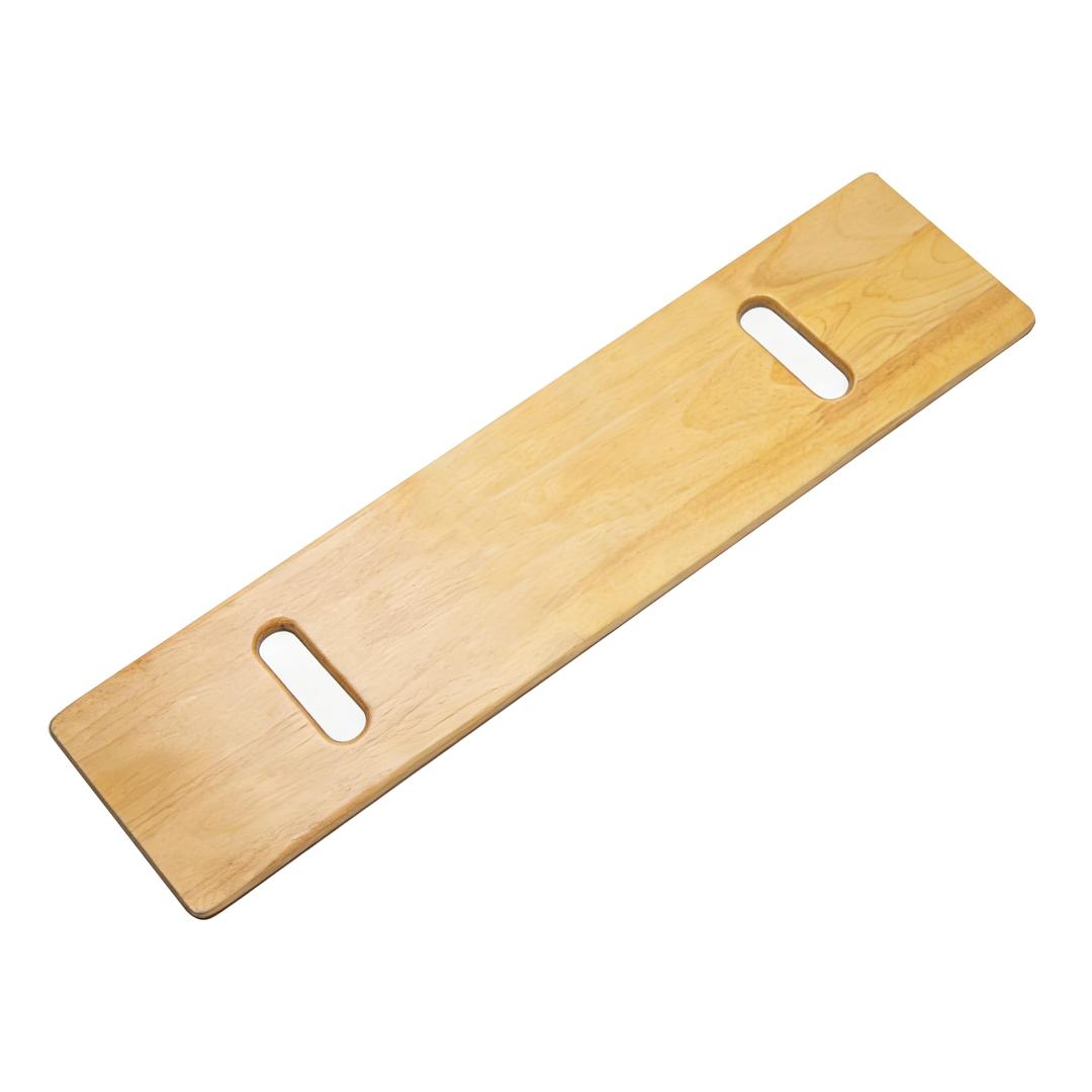 Wooden Slide Transfer Board with Handles, 500 lb Capacity Heavy Duty Slide Boards for Transfers of Seniors and Handicap