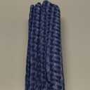 Kevin Textile Outdoor Waterproof Throw Pillow Covers Pack of 2 Farmhouse Decorative Cushion Covers for Garden Patio Tent Balcony Bench Couch Sofa 20x20 Inch, Navy Blue