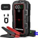 5000A Jump Starter,99Wh Car Battery Jump Starter(Up to All Gas or 8.0L Diesel Engine),12V Auto Battery Booster,Portable Lithium Jump Box with LED Light/USB QC3.0