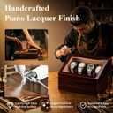 Watch Winder Spinner for 4 Automatic Watches with 5 Storage Case