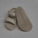 ChayChax Toddler Boys Girls Double Buckle Sandals Children's Adjustable Back Strap Water Sandal (8 Toddler, Beige)