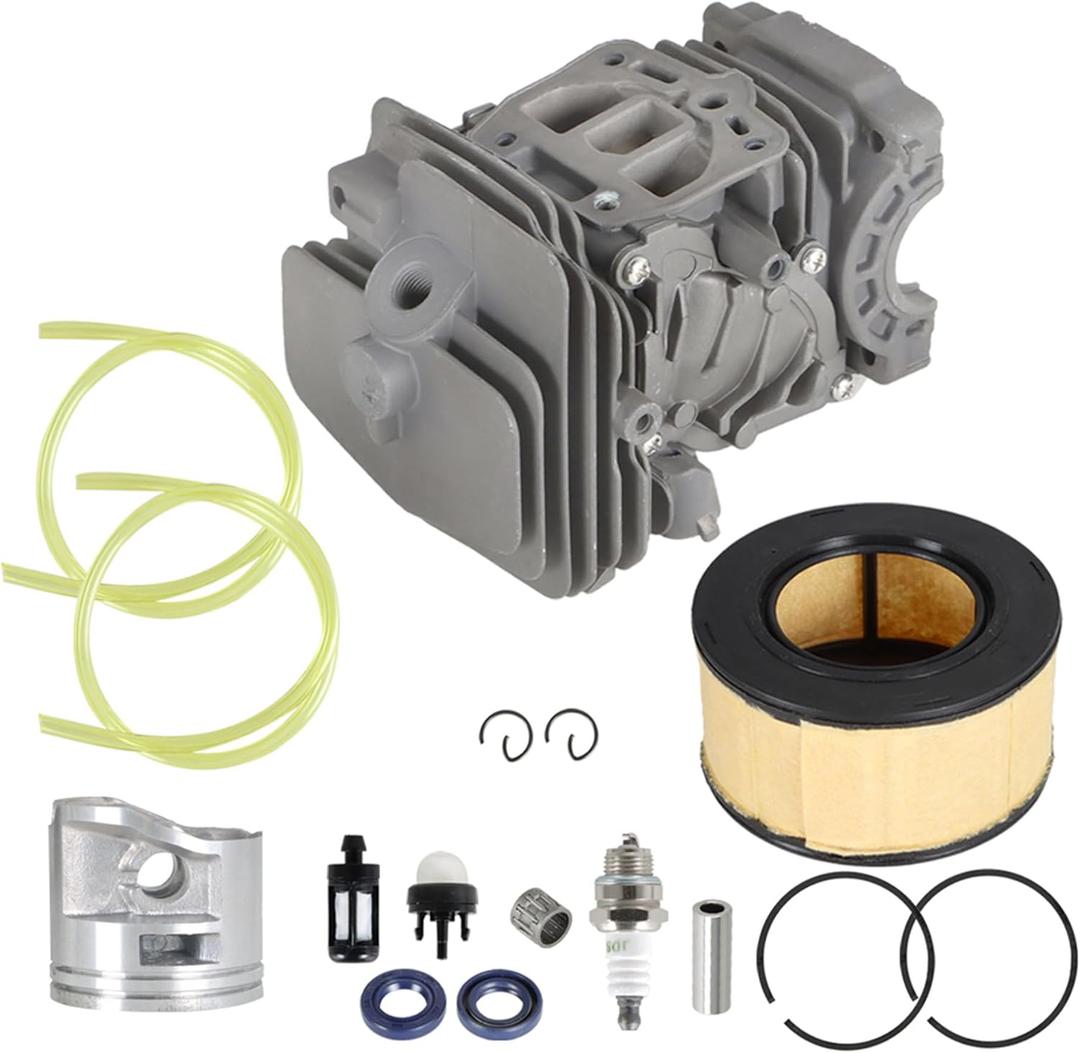 marddpair 44mm Cylinder Piston Air Filter Bulb Replacement for Stihl MS251 MS 251 Chainsaw Kit