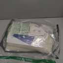 100% Blackout Shield Linen Blackout Curtains for Bedroom 84 Inches Long, Back Tab/Rod Pocket Living Room Drapes, Thermal Insulated Blackout Curtains 2 Panels Set, 50" W x 84" L, Cream