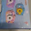 Kids Camera Toddler Toys for Girls Boys, YEEHAO 32MP Dual Lens Digital Camera for 3 4 5 6 7 8 9 Year Old Girl Christmas Birthday Gifts, 1080P Selfie Video Camera for Kids with 32GB SD Card (Bright Purple)