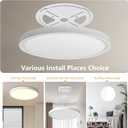 4PK Dimmable 15.8 Inch Led Ceiling Light Flush Mount, 34W, 3060LM, 3000K/3500K/4000K/5000K/6500K CCT, 0.98" Super Slim Close to Ceiling Round Flat Panel Light for Hallway,Kitchen ect, White